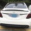 Trunk boot spoiler for Mercedes-Benz С-Class W205 2014-2018 v3