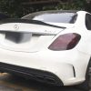 Trunk boot spoiler for Mercedes-Benz С-Class W205 2014-2018 v3