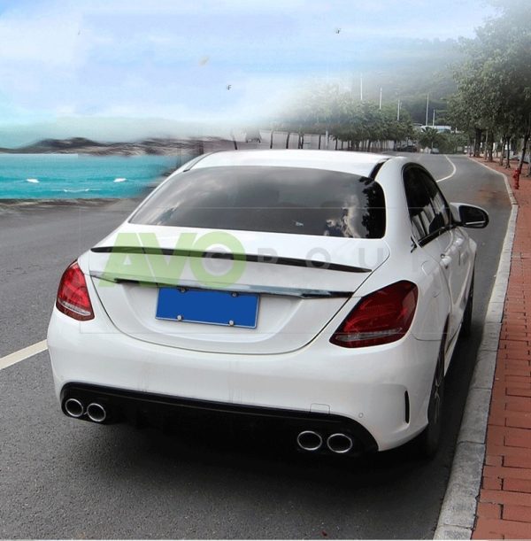 Trunk boot spoiler for Mercedes-Benz A-Class W177