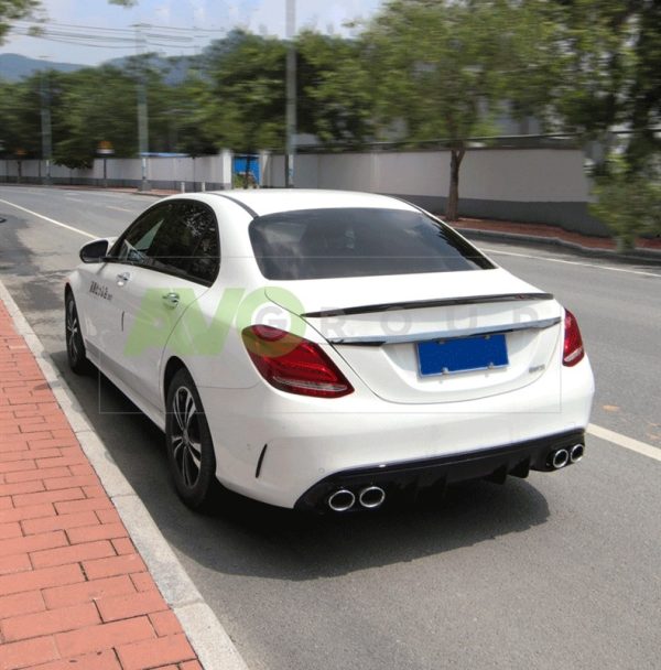 Trunk boot spoiler for Mercedes-Benz A-Class W177