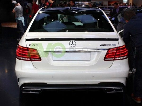 Trunk boot spoiler for Mercedes-Benz E- Class W212 2009-2016