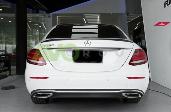 Trunk boot spoiler for Mercedes-Benz E- Class W213 2016+ v2