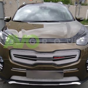 Headlight Eyelids for Kia Sportage 4 2016-2018 ABS Gloss