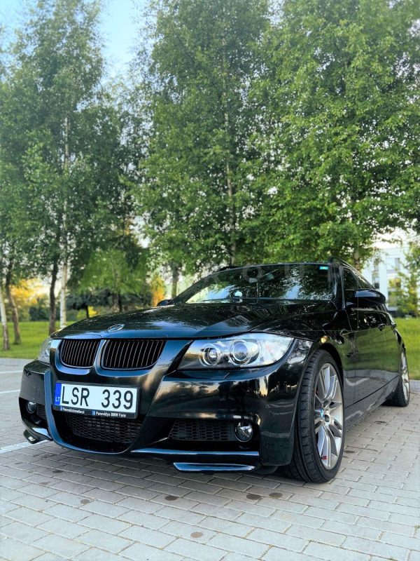 Fangs Flaps Spoiler for BMW 3 E90 E91 2005-2009 M Sport ABS Gloss