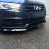 Front Spoiler Splitter for AUDI A5 S5 8T 8F 2011-2016 ABS Gloss