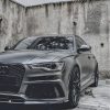 Front Spoiler Splitter for AUDI RS6 C7 (4G) 2013-2018 ABS Matt