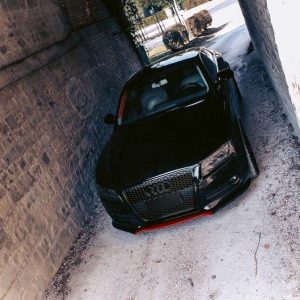 Front Spoiler Splitter for Audi A5 S5 8T 2007-2011 GRP