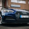 Front Spoiler Splitter for Audi A5 S5 B9 2016-2019 ABS Gloss v2