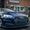Front Spoiler Splitter for Audi A5 S5 B9 2016-2019 ABS Gloss v2