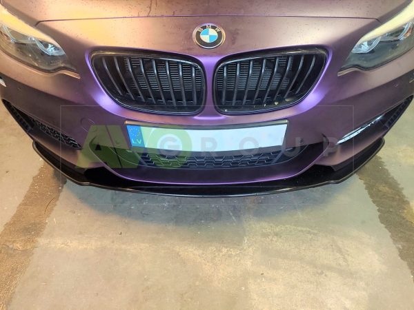 Front Spoiler Splitter for BMW 2 F22 F23 2014-2023