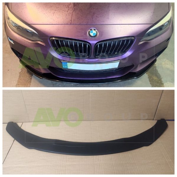 Front Spoiler Splitter for BMW 2 F22 F23 2014-2023