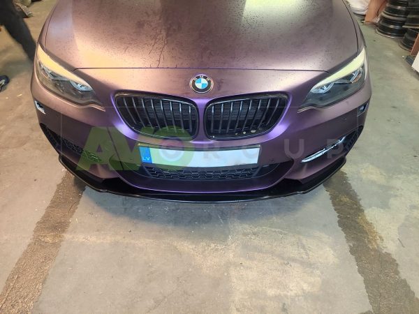 Front Spoiler Splitter for BMW 2 F22 F23 2014-2023