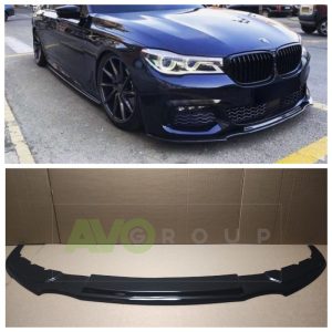 Front Spoiler Splitter for BMW 7 G11 G12 2015-2019 M Sport ABS Gloss