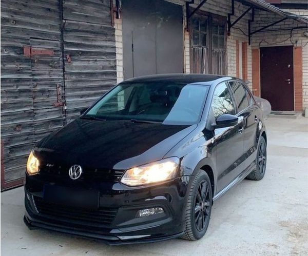 Front Spoiler Splitter for VW Polo 6R 2009-2014 R Line