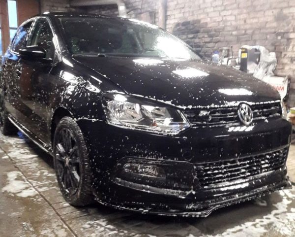 Front Spoiler Splitter for VW Polo 6R 2009-2014 R Line
