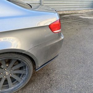 Rear Bumper Side Splitters flaps for BMW 3 E92 E93 2006-2013 ABS Gloss