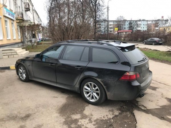 Rear door Trunk Spoiler for BMW 5 E61 Performance 2004-2010