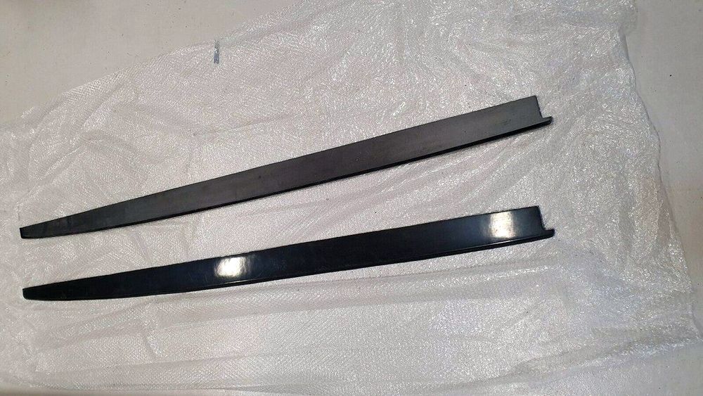 Side Skirt blades extensions addons for BMW 3 F30 / F31 2011-2019 ABS ...