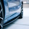 Side Skirt blades extensions addons for BMW 8 G14 G15 M Sport ABS Gloss