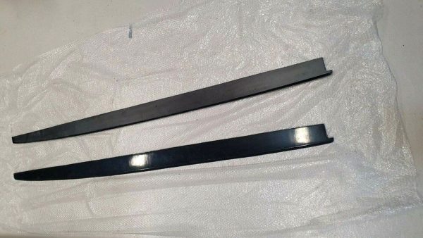 Side Skirt blades extensions addons for BMW 8 G14 G15 M Sport ABS Gloss