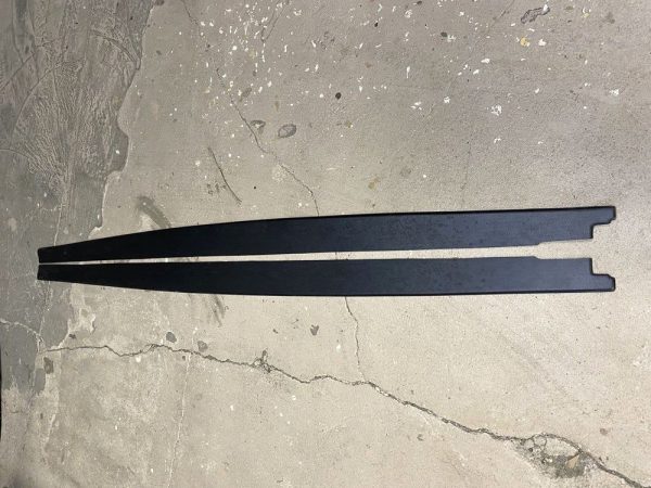 Side Skirt Extension set for BMW 7 G12 Long 2015-2023 ABS Matt