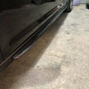 Sideskirts addon S Line Extension blades for VW Touran 03-15 Caddy 03-18 ABS Matt