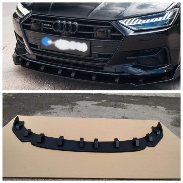 Front Spoiler Splitter for AUDI A7 SE 4K 2018-2022