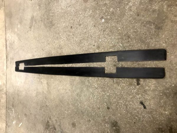Side Skirt blades extensions addons for Audi A6 S6 C7 2011-2018 GRP