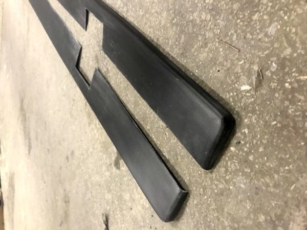 Side Skirt blades extensions addons for Audi A6 S6 C7 2011-2018 GRP