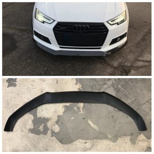Front Spoiler Splitter for Audi A4 B9 2016-2019 ABS Matt