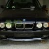 Front Spoiler Splitter m tech style for BMW 5 E34 1986-1997 ABS