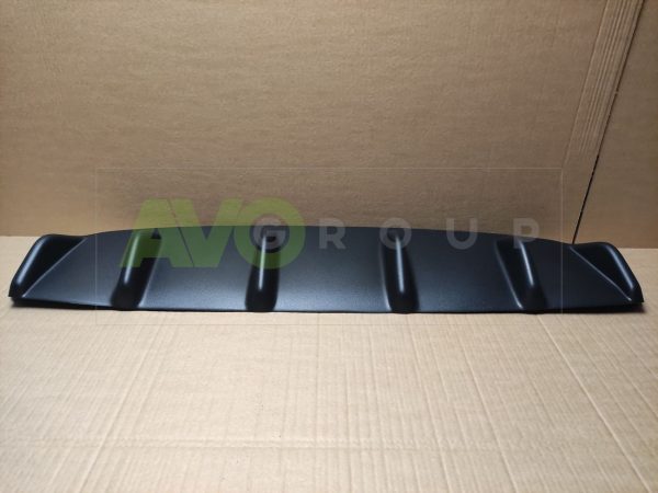 Rear Bumper Diffuser with ribs for BMW X6 E71 E72 2008-2014 ABS Matt