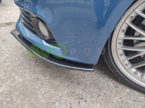 Front Spoiler Splitter for Audi A4 B8 2008-2011 v2 ABS Gloss