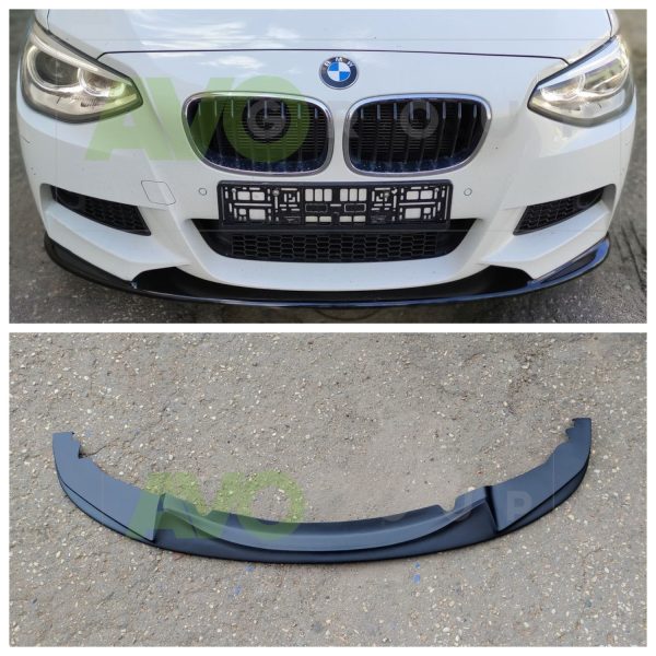 Front Spoiler Splitter for BMW 1 F20 / F21 2011-2015 ABS Matt