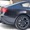 fancywide Rear Bumper diffuser addon with ribs fins For Audi S5 B8 8T 11-16