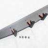 Rear Bumper diffuser addon with ribs / fins For SE Audi A7 4K for towing hitch
