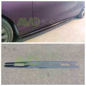 Sideskirts addon Performance Extension blades for BMW 2 F22 / F23 ABS Gloss