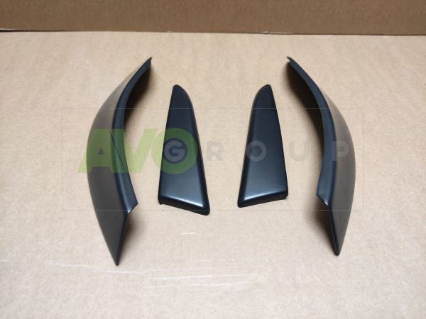 Backlight Eyelids for VW Golf 6 08-13 ABS Matt