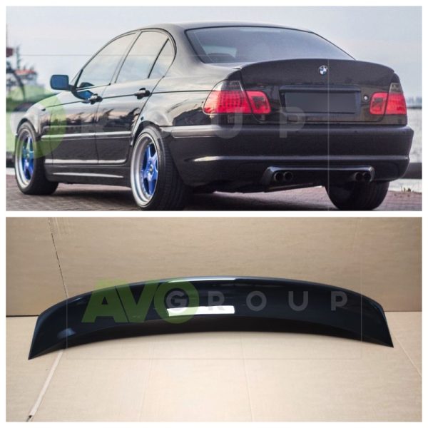 CSL Spoiler Ducktail for BMW 3 E46 98-05 Saloon ABS Gloss