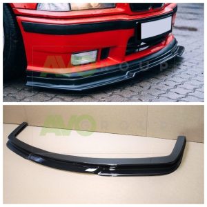 GT Front Spoiler Splitter for BMW 3 E36 1990-2000 ABS Gloss