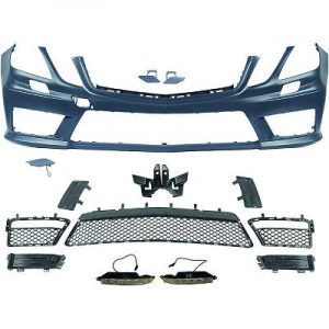 E63 ANG Sport style Front Bumper For Mercedes W212 09-13 with LED DRL