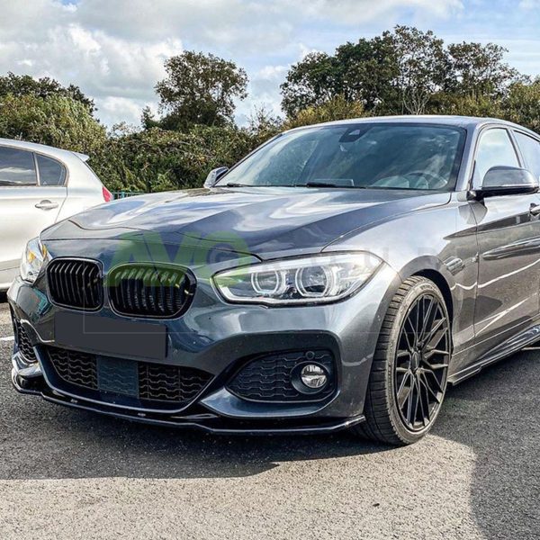 Front Spoiler Splitter for BMW 1 F20 / F21 2016-2019 ABS Gloss