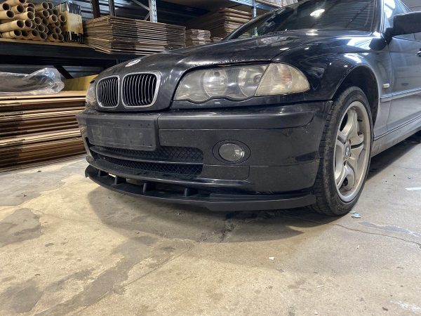 Front Spoiler Splitter for BMW 3 E46 for M TECH 1 sport bumper 1998-2001