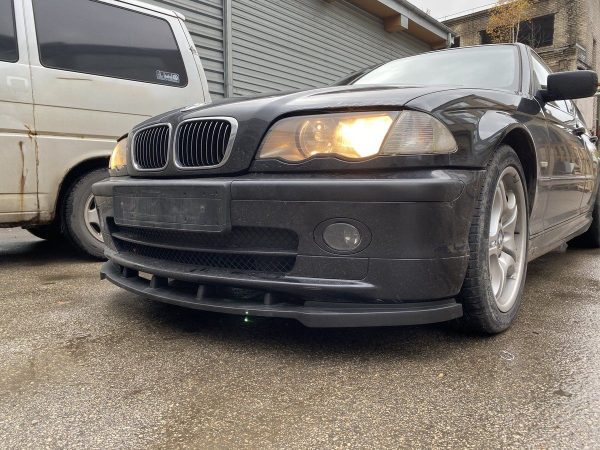 Front Spoiler Splitter for BMW 3 E46 for M TECH 1 sport bumper 1998-2001