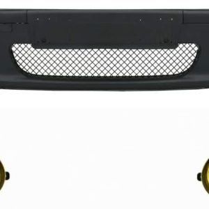 M Sport Front bumper For BMW E46 Saloon/ Touring - with Yellow Fog Lights