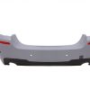 M Sport Rear Bumper for BMW F10 F11 with diffuser (O----------O)