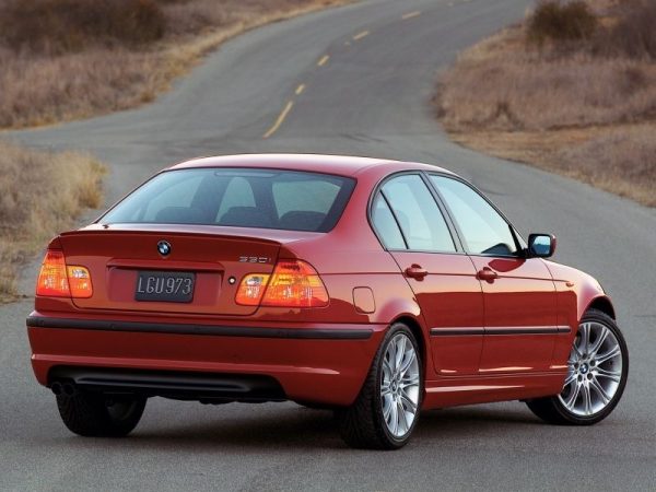 M Sport Rear bumper with diffuser For BMW E46 Saloon with PDC