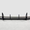 Performance Rear Bumper diffuser addon with gloss ribs / fins For Audi RS6 C8