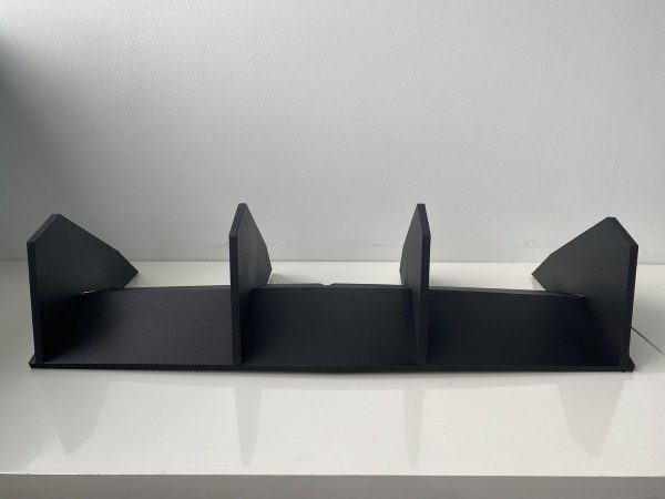 Performance Rear Bumper diffuser addon with ribs / fins For Challenger MK3 SRT