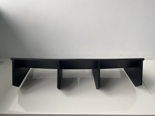 Performance Rear Bumper diffuser addon with ribs / fins For Challenger MK3 SRT